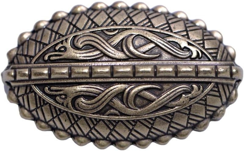 LANGHONG Norse Viking Brooch For Men Turtle Brooch Talisman Jewelry, Gift For Men - Image 1